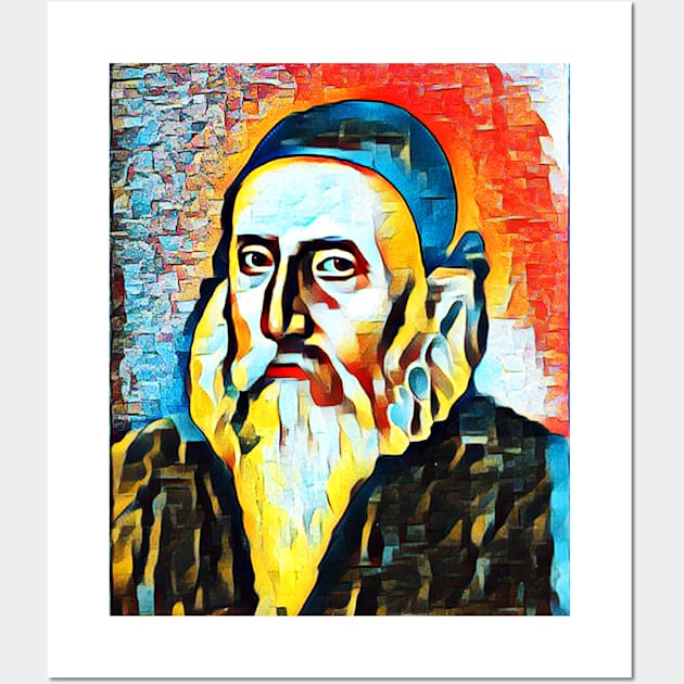 John Dee Abstract Portrait | John Dee Artwork 4 Wall Art by JustLit